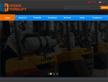 Tablet Screenshot of hyderlift.com